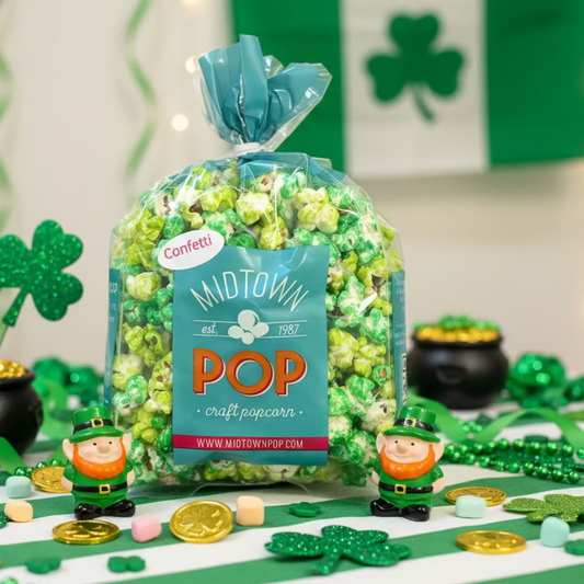 Midtown POP St. Patrick's Day Confetti πβοΈ Gourmet Popcorn