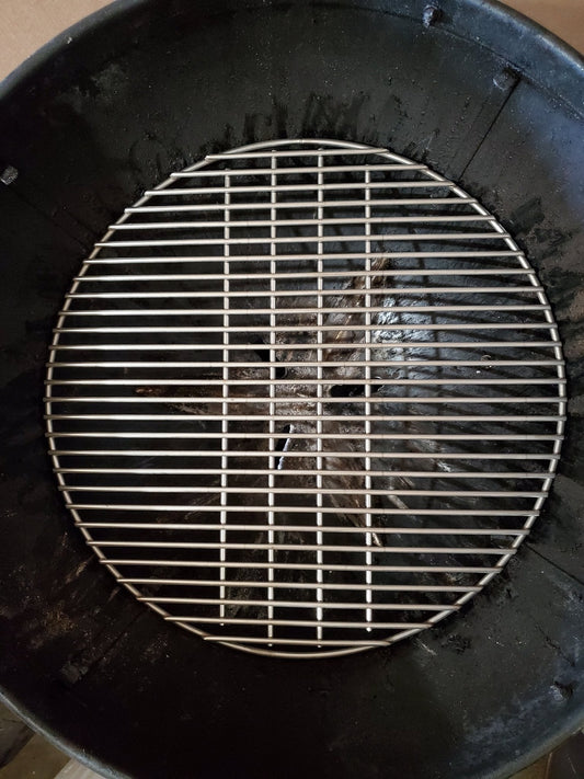 Hunsaker Vortex Smokers Stainless Charcoal Grate For 26" Kettle Grills