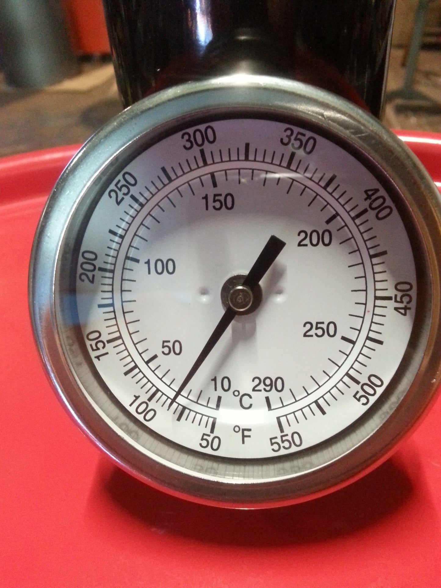 Hunsaker Vortex Smokers Stainless Steel 3" Screw In Thermometer