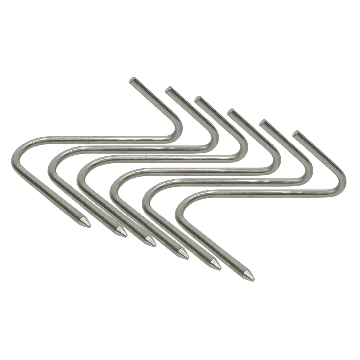 Hunsaker Vortex Smokers Stainless Steel Rib Hanger with Hooks For Hunsaker 55 Gallon Drum