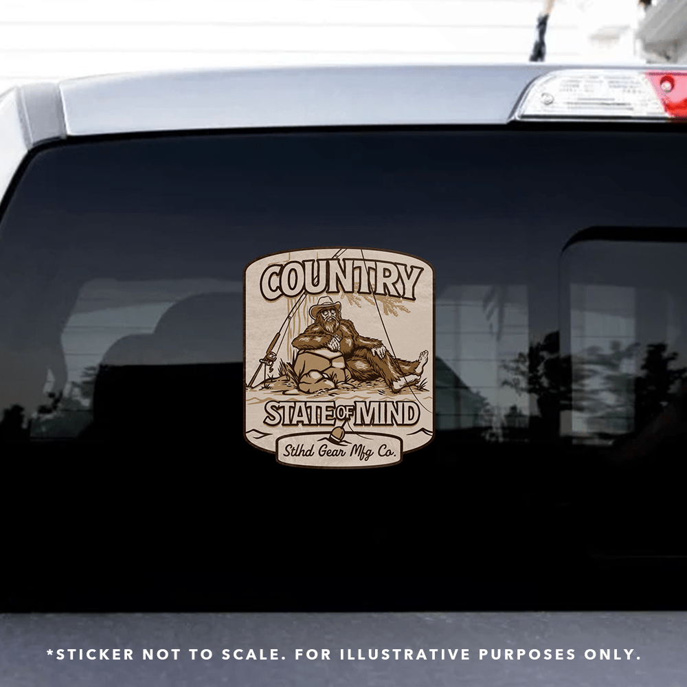 STLHD Country State of Mind Sticker - Angler's Pro Tackle & Outdoors