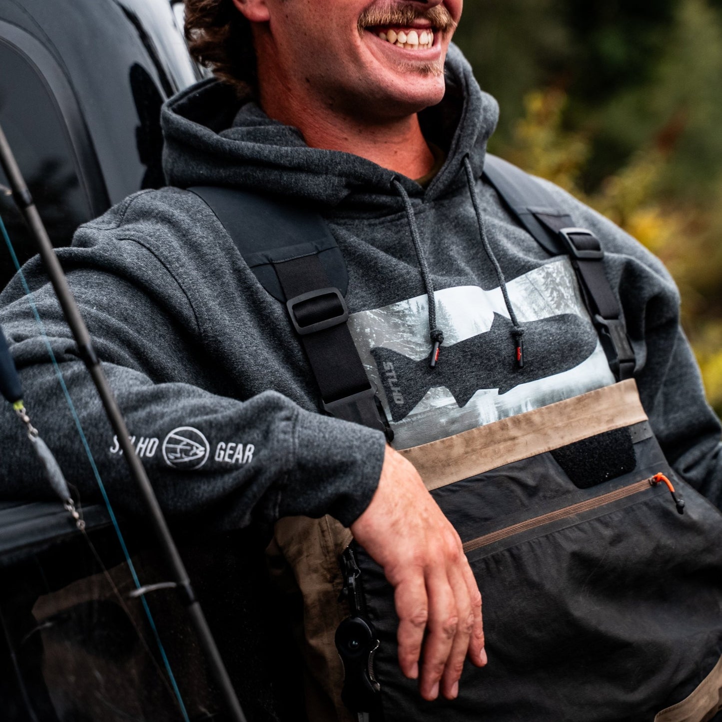 STLHD Men’s Winter Mist Premium Hoodie - Angler's Pro Tackle & Outdoors