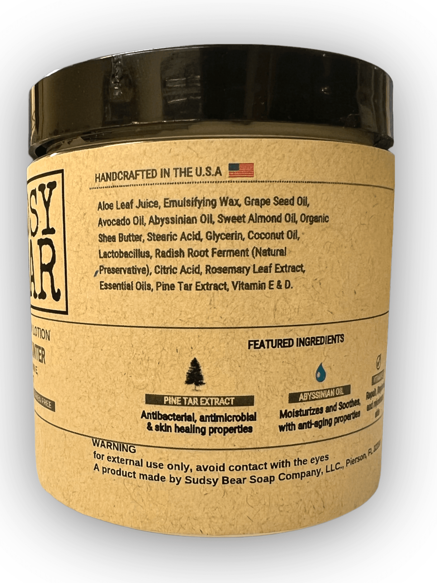 Sudsy Bear - Big Woods Buck Hunter Men's Lotion - Angler's Pro Tackle & Outdoors