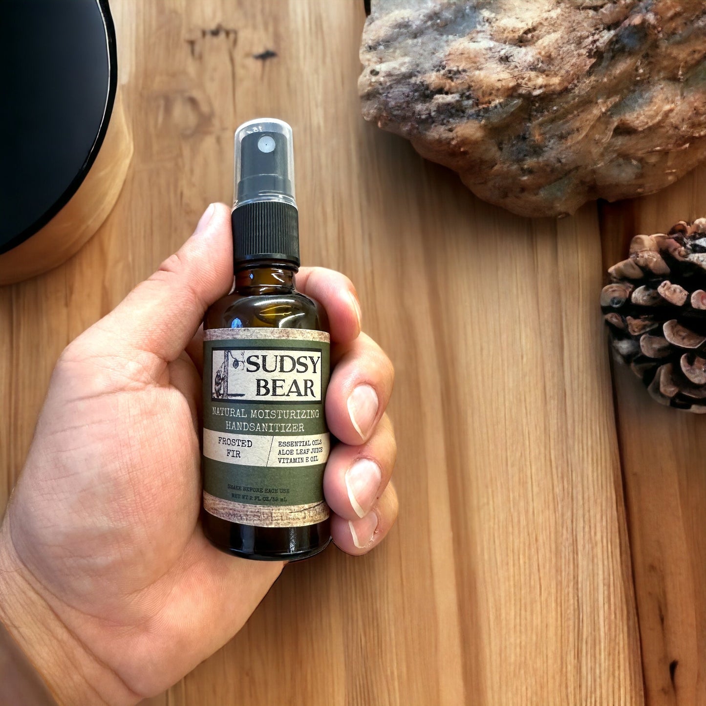 Sudsy Bear - Frosted Fir Natural Hand Sanitizer - Angler's Pro Tackle & Outdoors