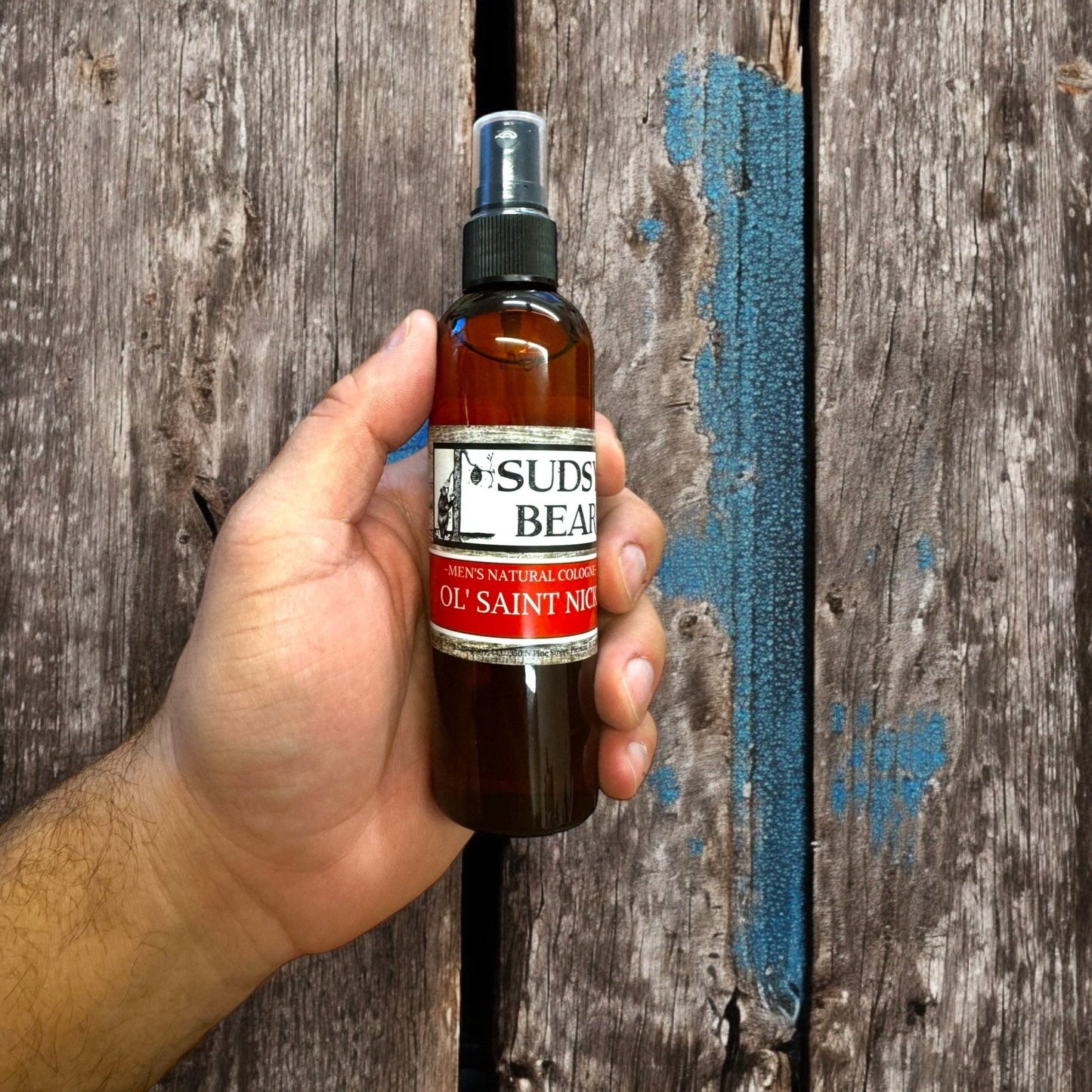 Sudsy Bear - Ol' Saint Nick - Natural Cologne - Angler's Pro Tackle & Outdoors