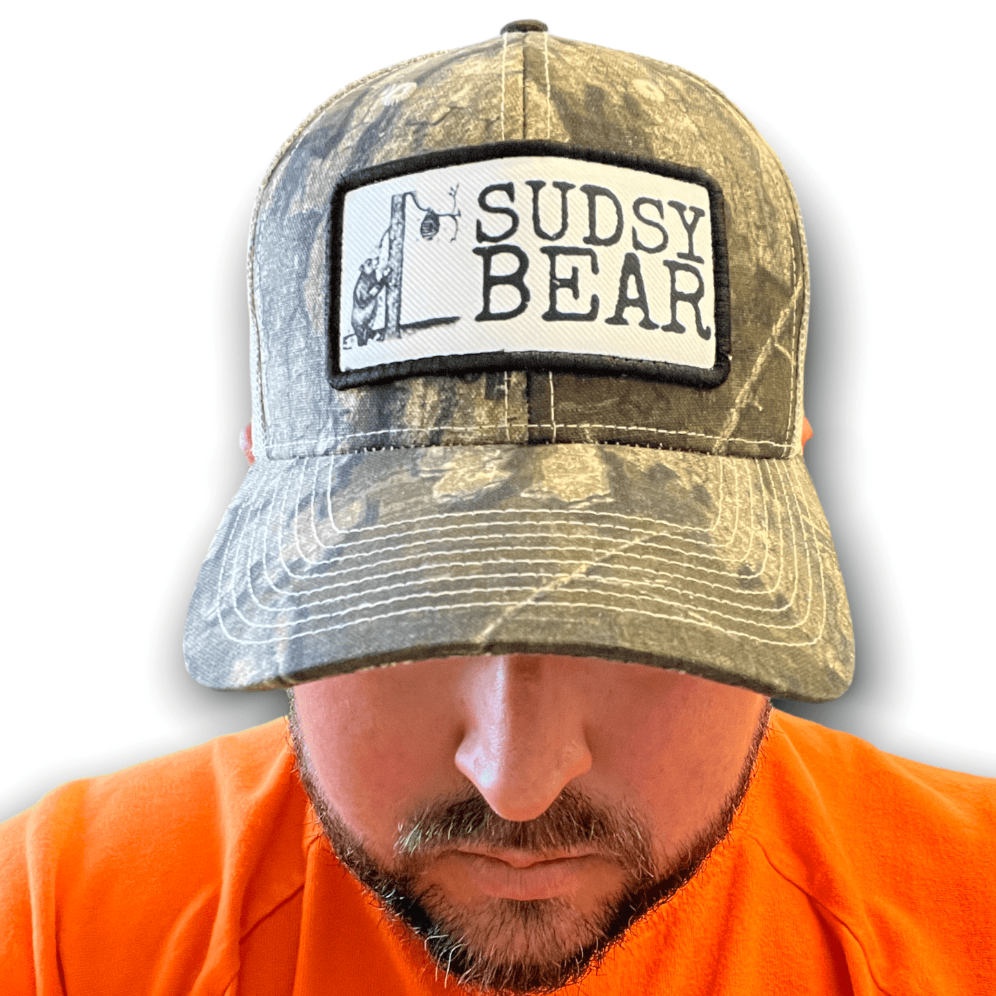 Sudsy Bear - REALTREE TIMBER SUBLIMATED PATCH HAT - Angler's Pro Tackle & Outdoors