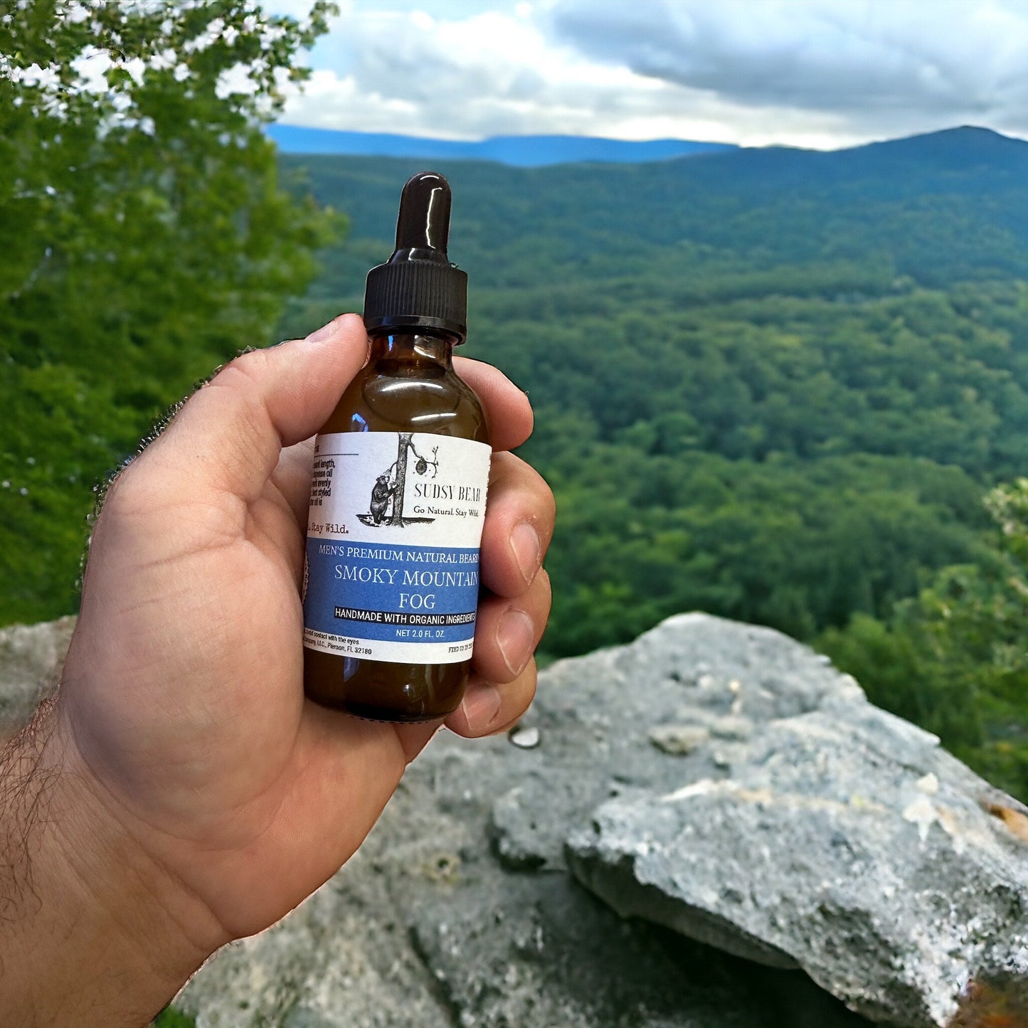 Sudsy Bear - Smoky Mountain Fog - Premium Beard Oil - Angler's Pro Tackle & Outdoors