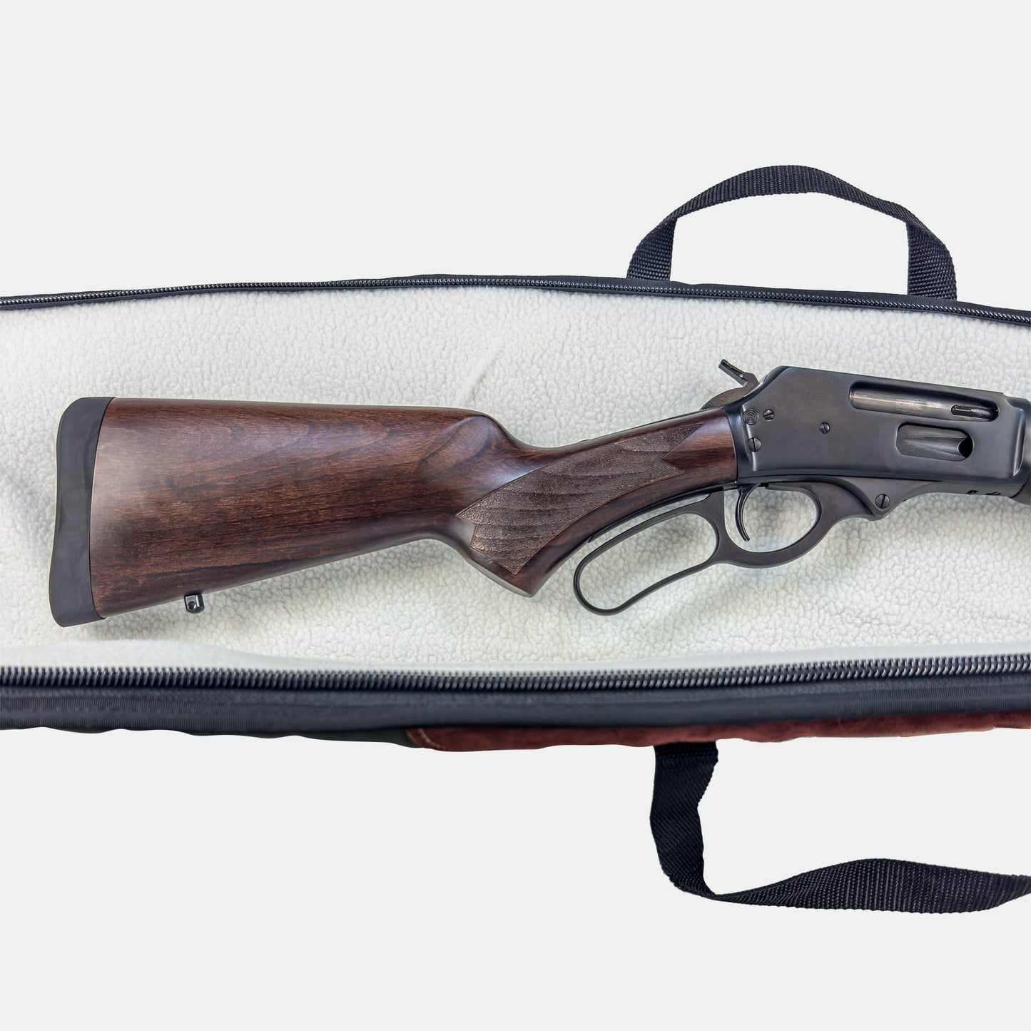 Hunter Suede & Canvas Long Gun Case