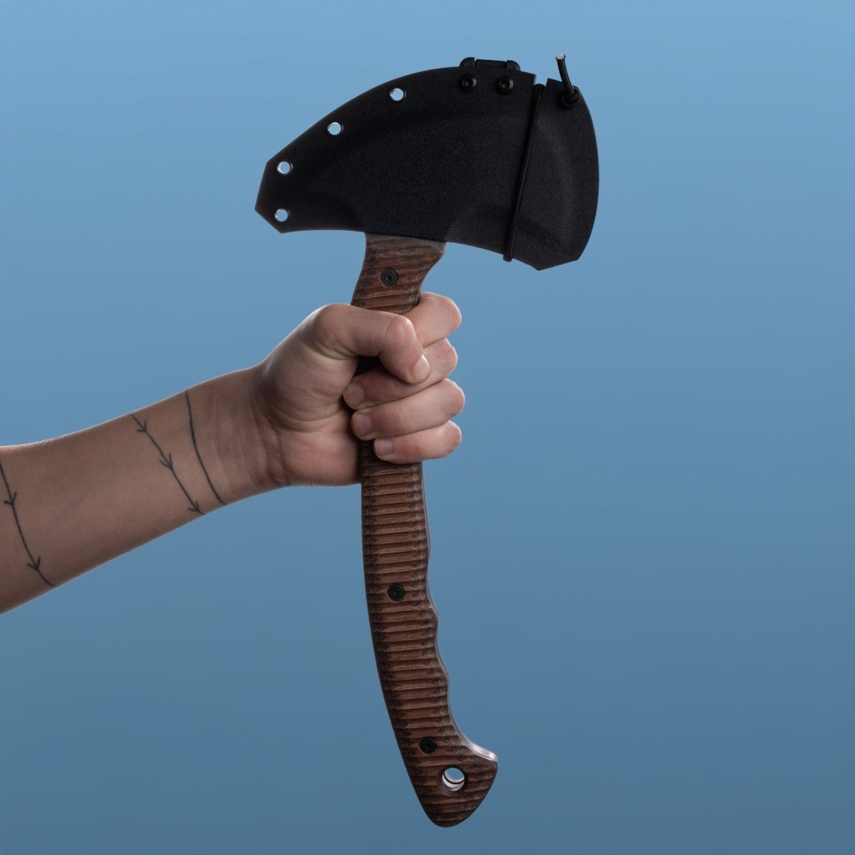 AncientSmithy Tactical tomahawk "Wendigo" with polymer composite handle