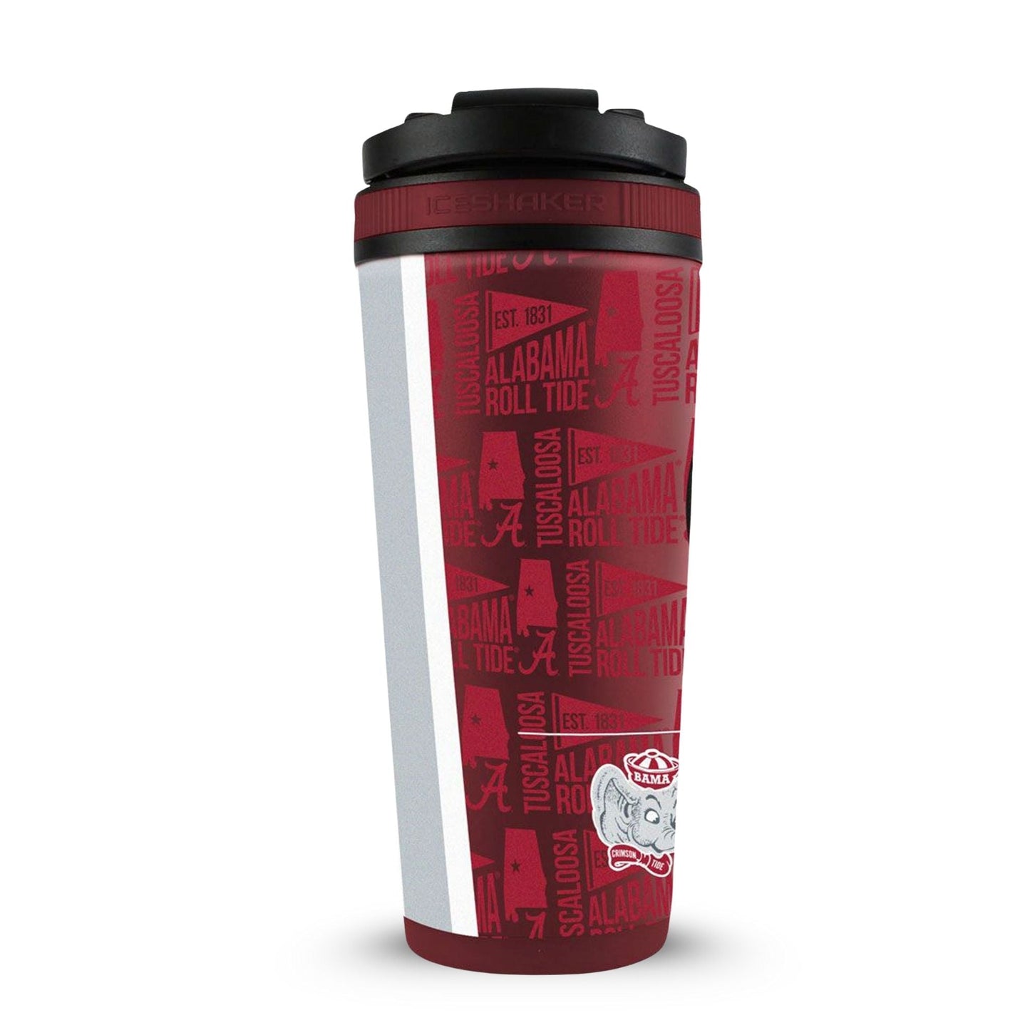 The College Vault - Alabama Crimson Tide 4D Ice Shaker - Angler's Pro Tackle & Outdoors