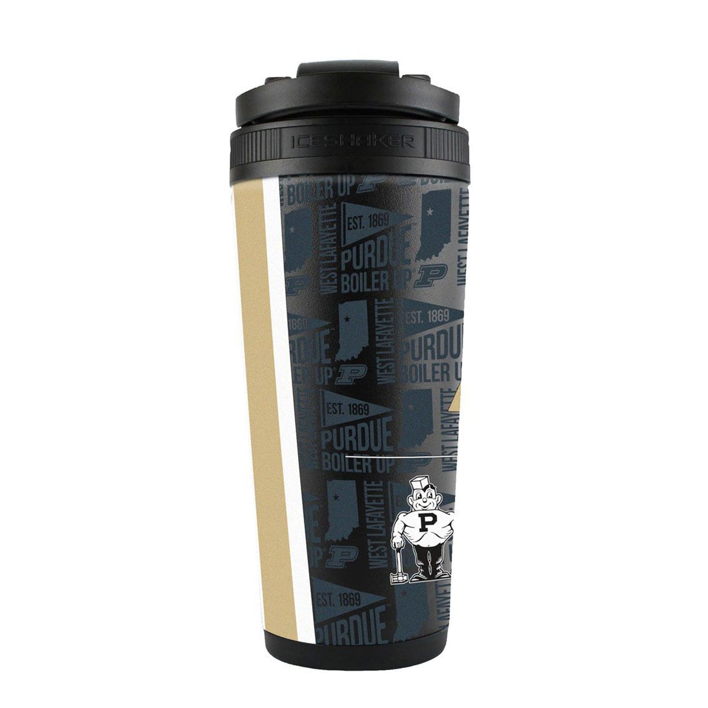 The College Vault - Purdue Boilermakers 4D Ice Shaker - Angler's Pro Tackle & Outdoors