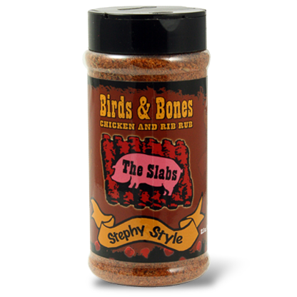 The Slabs Birds & Bones Stephy Style Chicken and Rib Rub 12.5 oz.