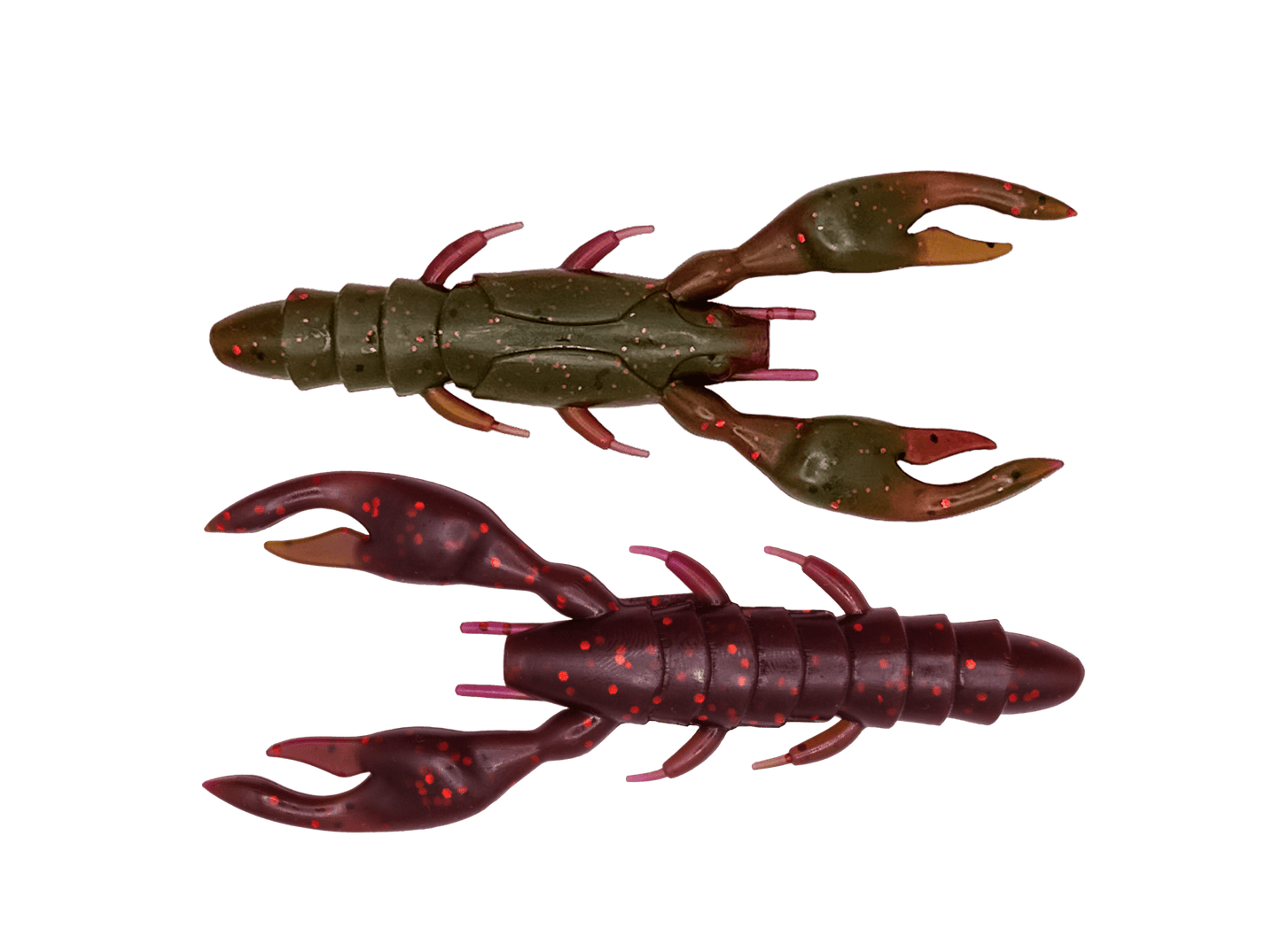 Toad Thumper Bad Craw - Delta Red (Pack of 7) - Angler's Pro Tackle & Outdoors
