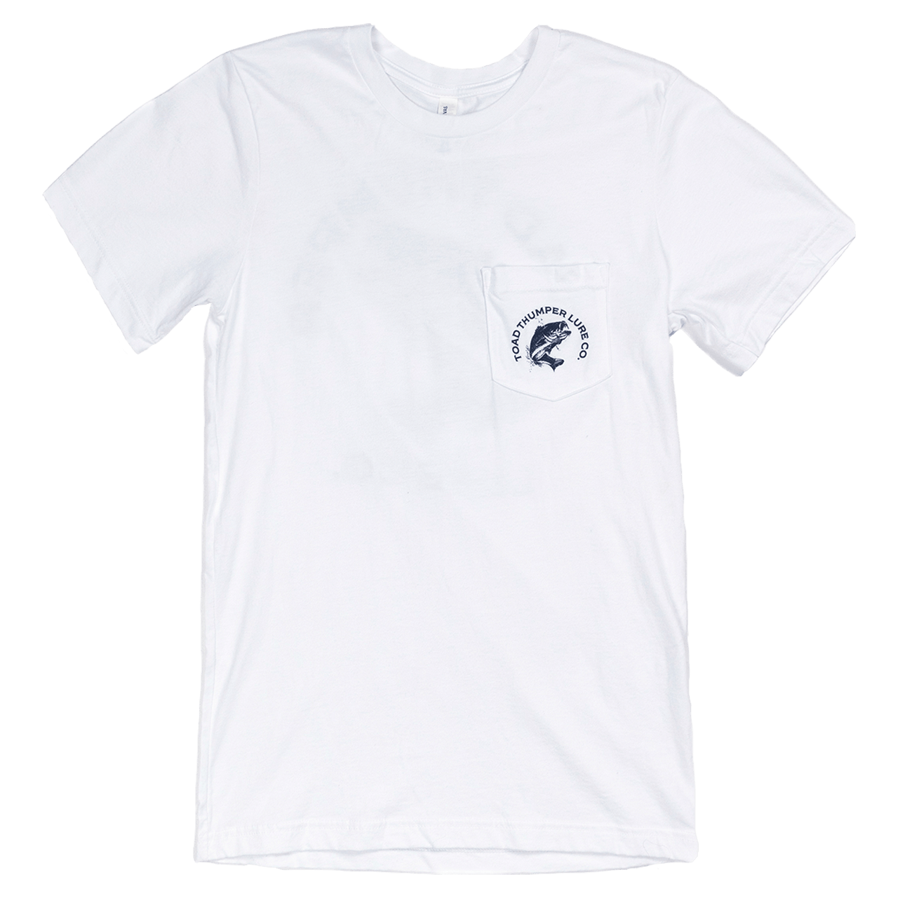 Toad Thumper Short Sleeve T-shirt White - Angler's Pro Tackle & Outdoors