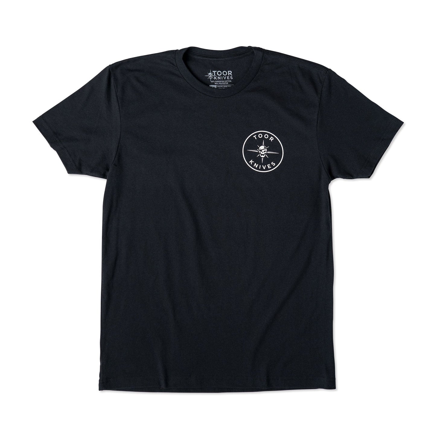 Toor Knives Logo Tee - Black/White - Angler's Pro Tackle & Outdoors