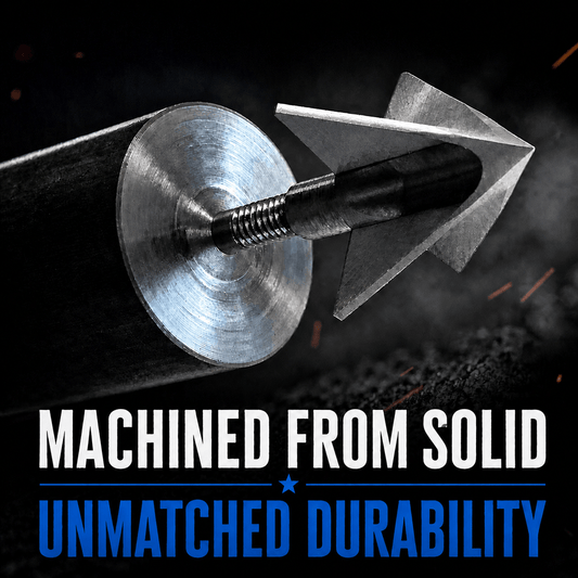 TOTA | 100 grain XL broadhead | 1-3/16-inch solid | fixed blade