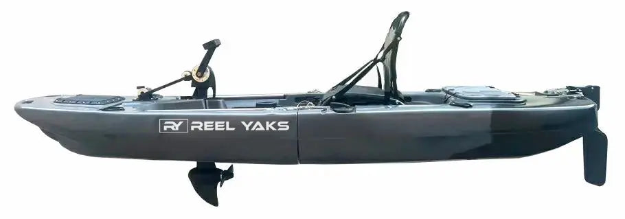 ReelYaks 9.5ft Raider Modular Propeller Drive Pedal Fishing Kayak