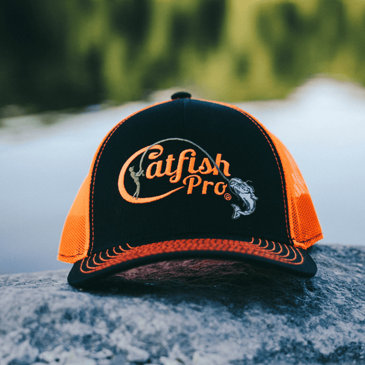 Catfish Pro Tournament Series Orange Snapback Hat