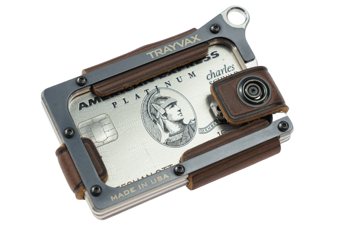 Trayvax Contour Wallet - Raw Mississippi Mud