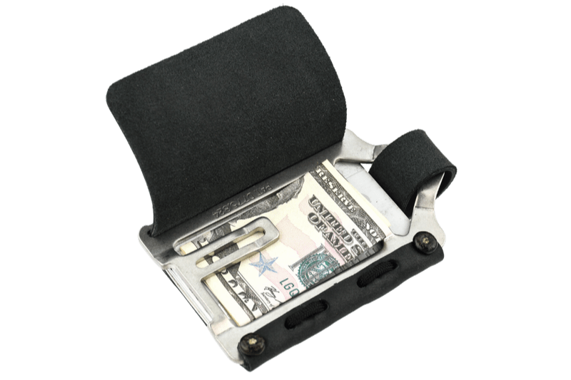 Trayvax Element Wallet - Raw Stealth Black