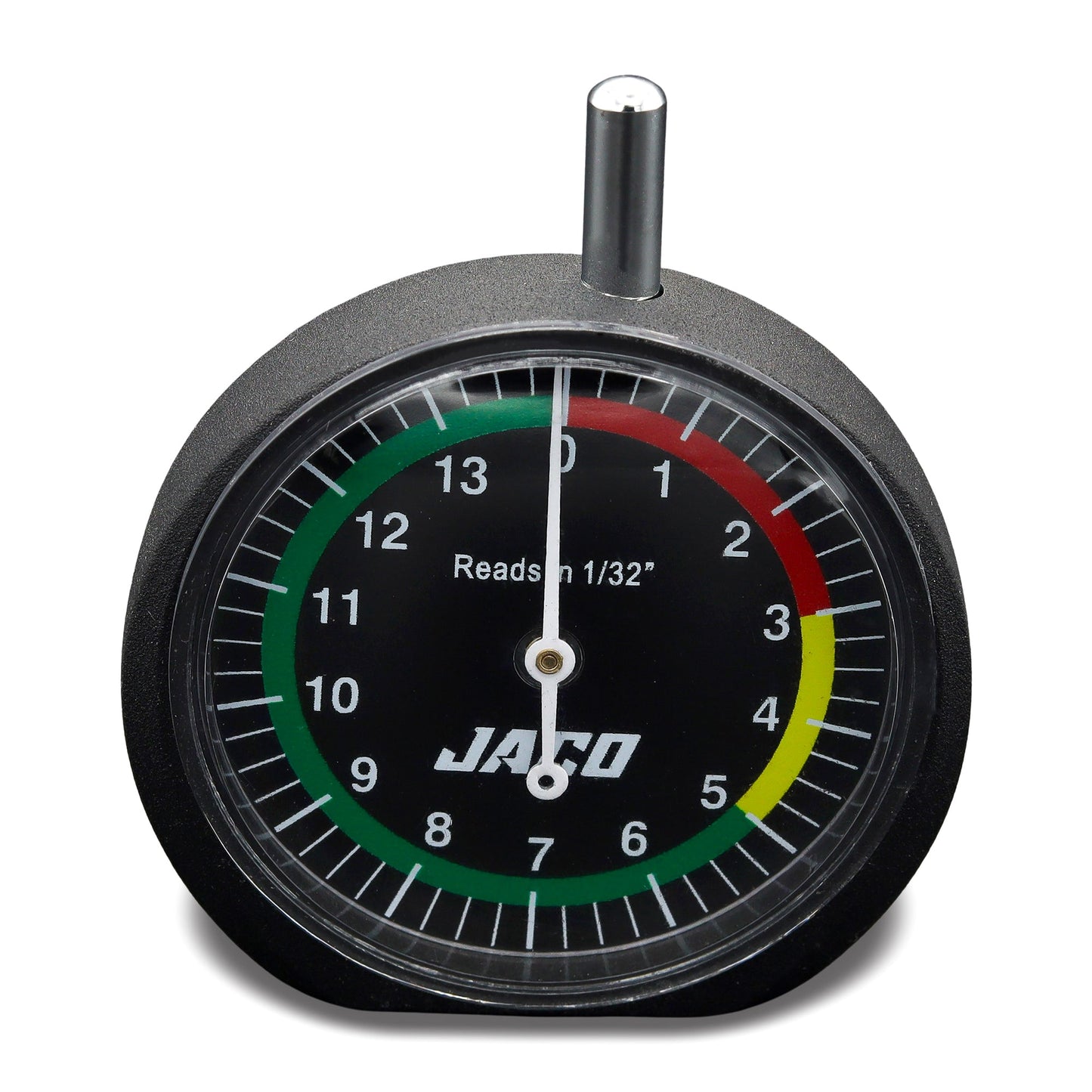 Jaco TreadPro Tire Tread Depth Gauge, Dial Type (Reads in 1/32 inch)