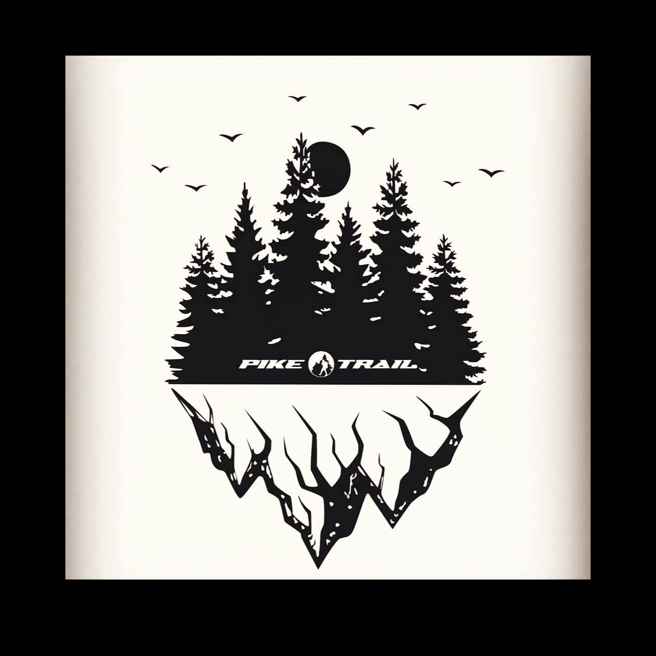 Pike Trail Carbon Fiber Trekking Poles: High Performance Hiking Sticks for Hiking, Hunting, Trekking and Nordic Walking