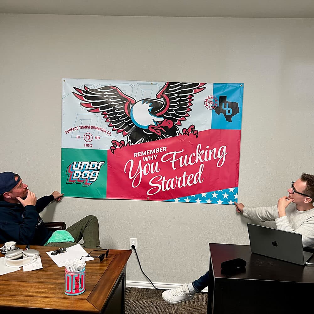 Undrdog Banner - Angler's Pro Tackle & Outdoors