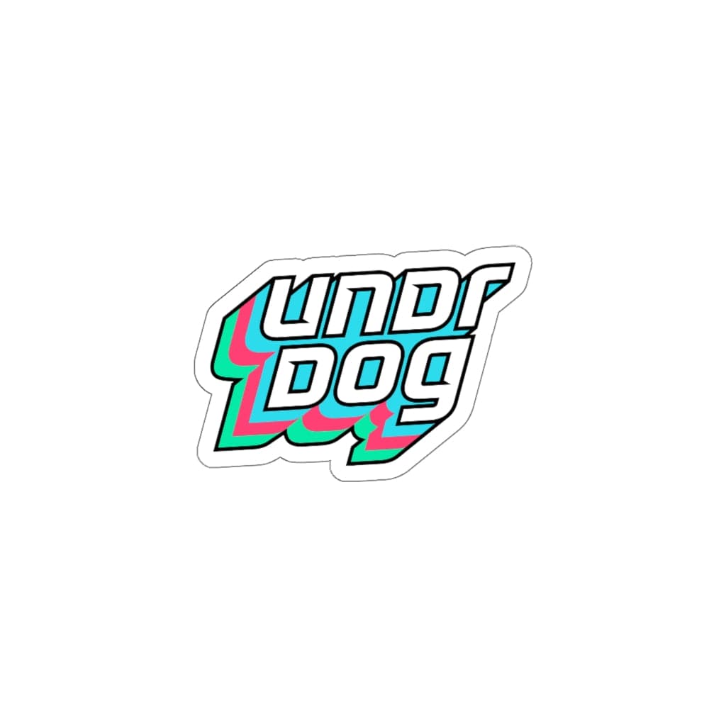 Undrdog Logo Die - Cut Sticker - Angler's Pro Tackle & Outdoors