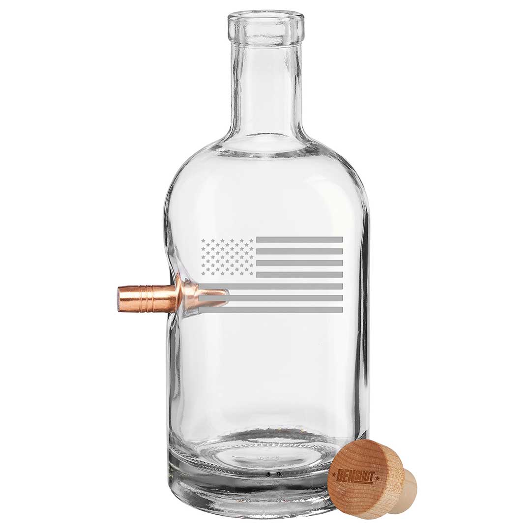 BenShot - US Flag Decanter - 750mL