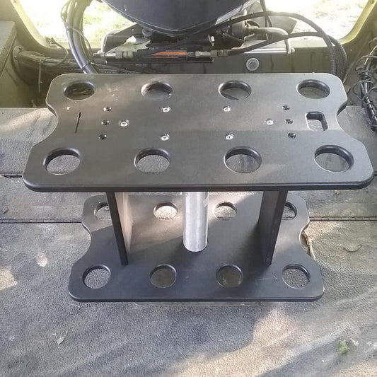 Fat Fish Designz V8 Seat Post Vertical Rod Rack (holds 8 rods)