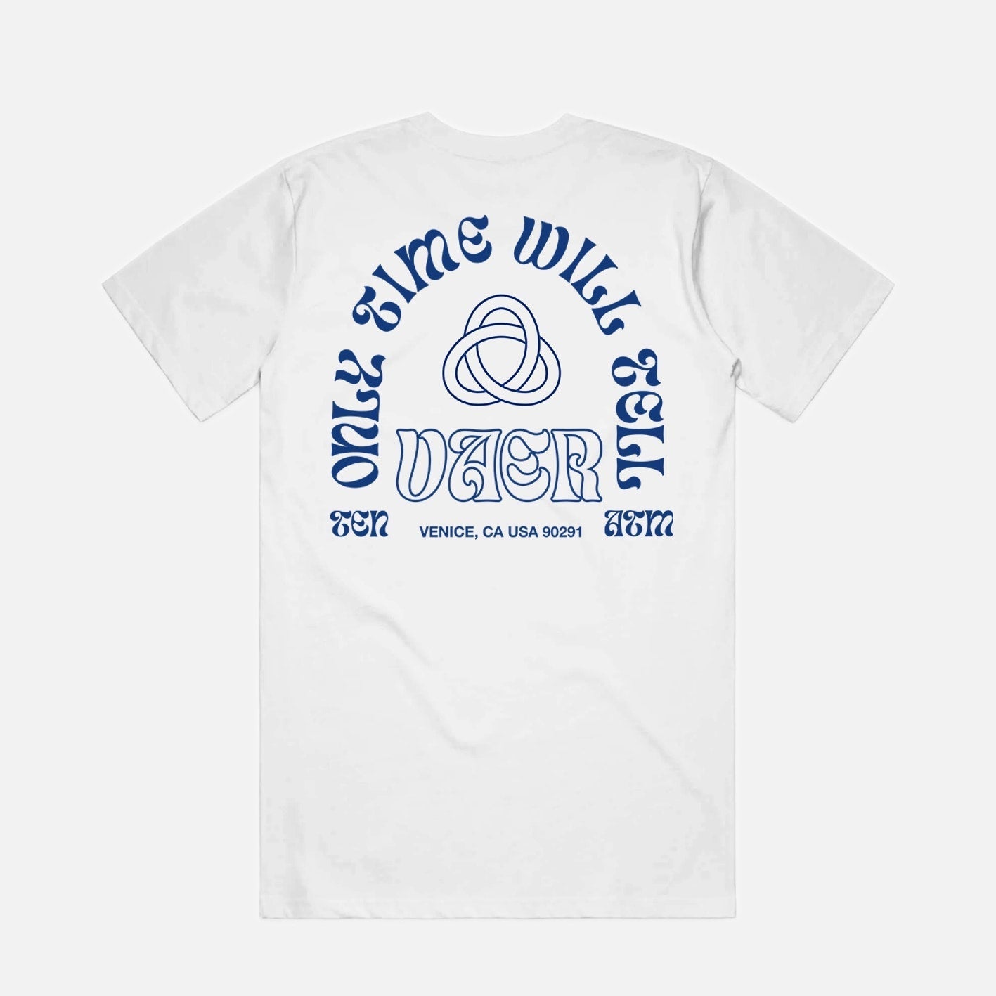 Vaer Only Time Will Tell T-Shirt - White - Angler's Pro Tackle & Outdoors