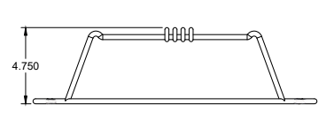 Hunsaker Vortex Smokers Versa Hanging Rack For 18.5" WSM