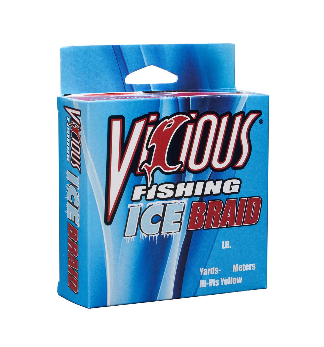 Vicious Ice Hi - Vis Yellow Braid - 20 Lb Test - Angler's Pro Tackle & Outdoors