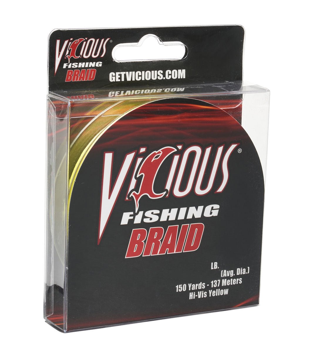 Vicious Standard Yellow Braid - 5 Lb Test - Angler's Pro Tackle & Outdoors