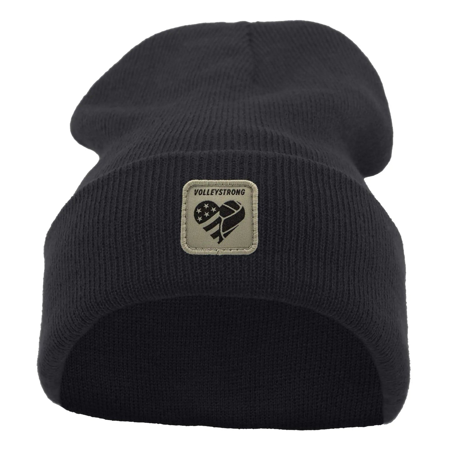 Volleystrong Classic Knit Beanie Black - Angler's Pro Tackle & Outdoors