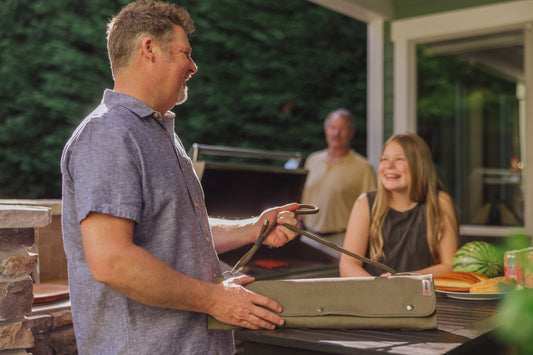 Picnic Time BBQ Roll Up 3 Piece Set