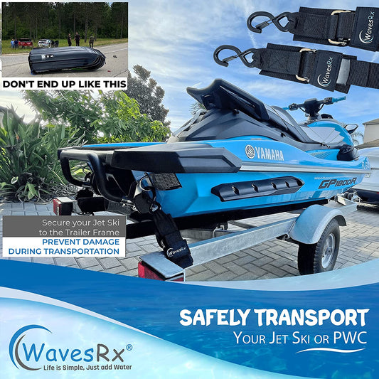 WavesRx 24IN PWC TRANSOM STRAPS - Angler's Pro Tackle & Outdoors