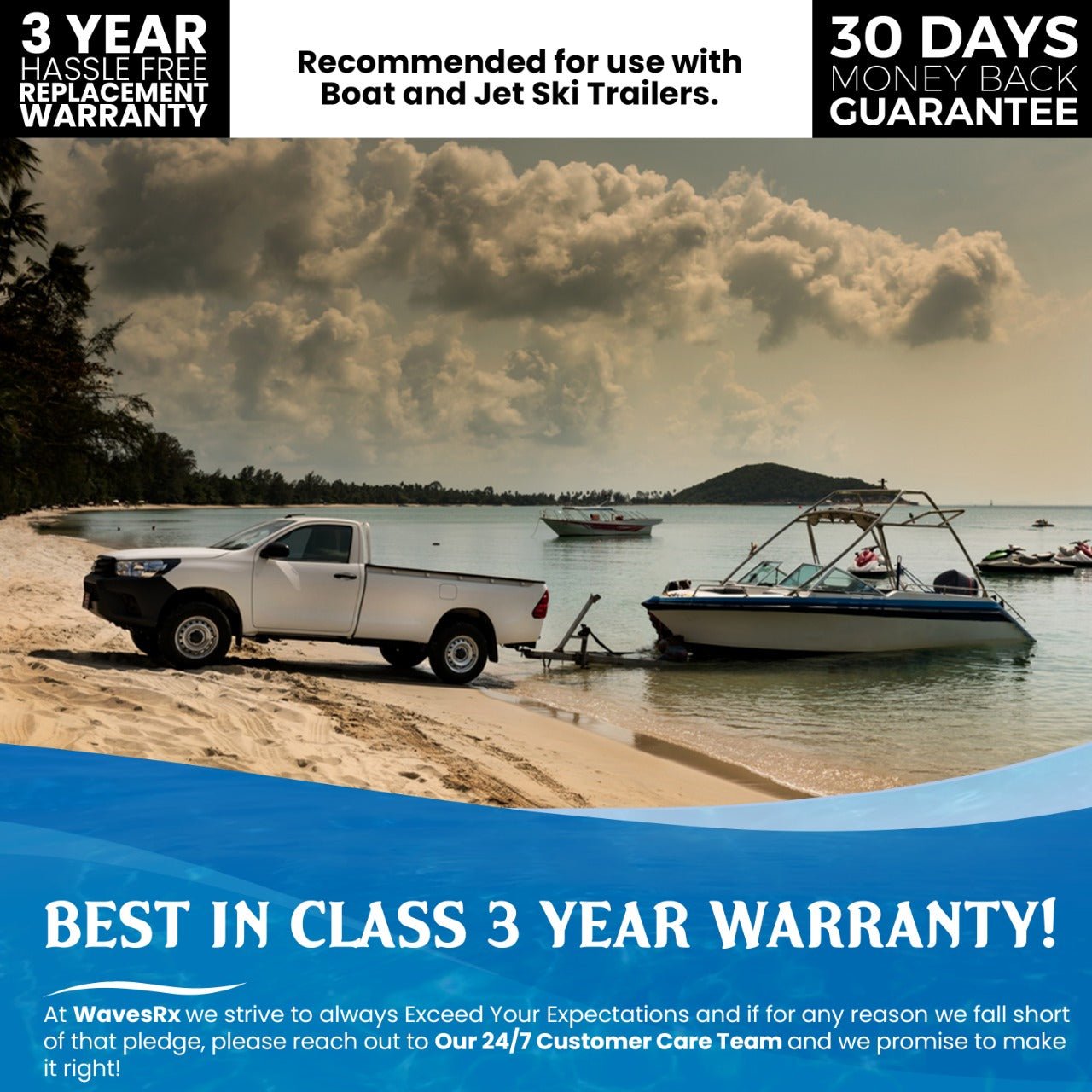 WavesRx HITCH TIGHTENER CLAMP - Angler's Pro Tackle & Outdoors