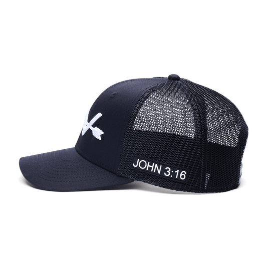 Webb Western John 3:16 (Black) - Angler's Pro Tackle & Outdoors
