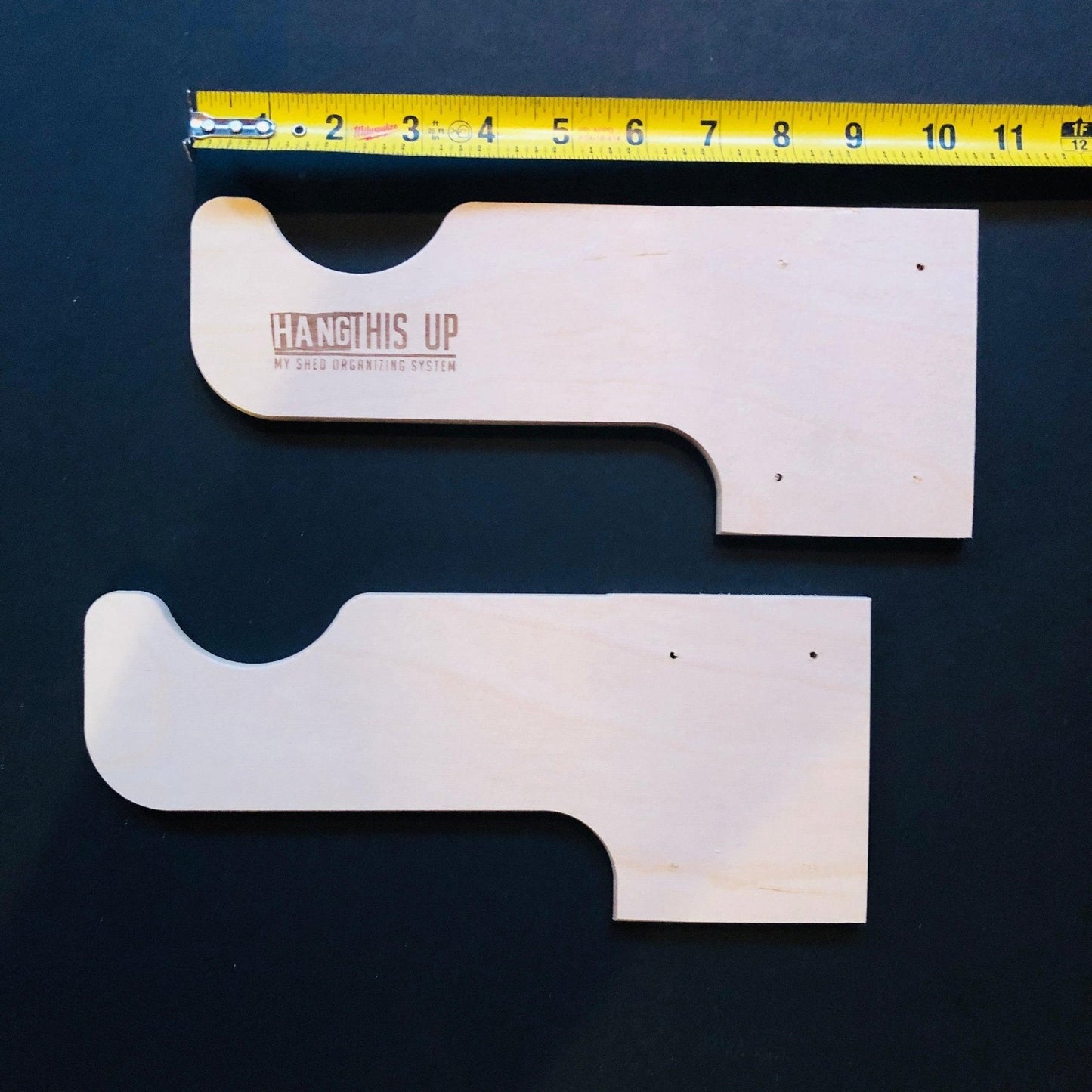 HangThis Up - Weed Whacker Organizer (1 pair), Shed Organization System, Yard Shed Storage, Yard Tool Rack