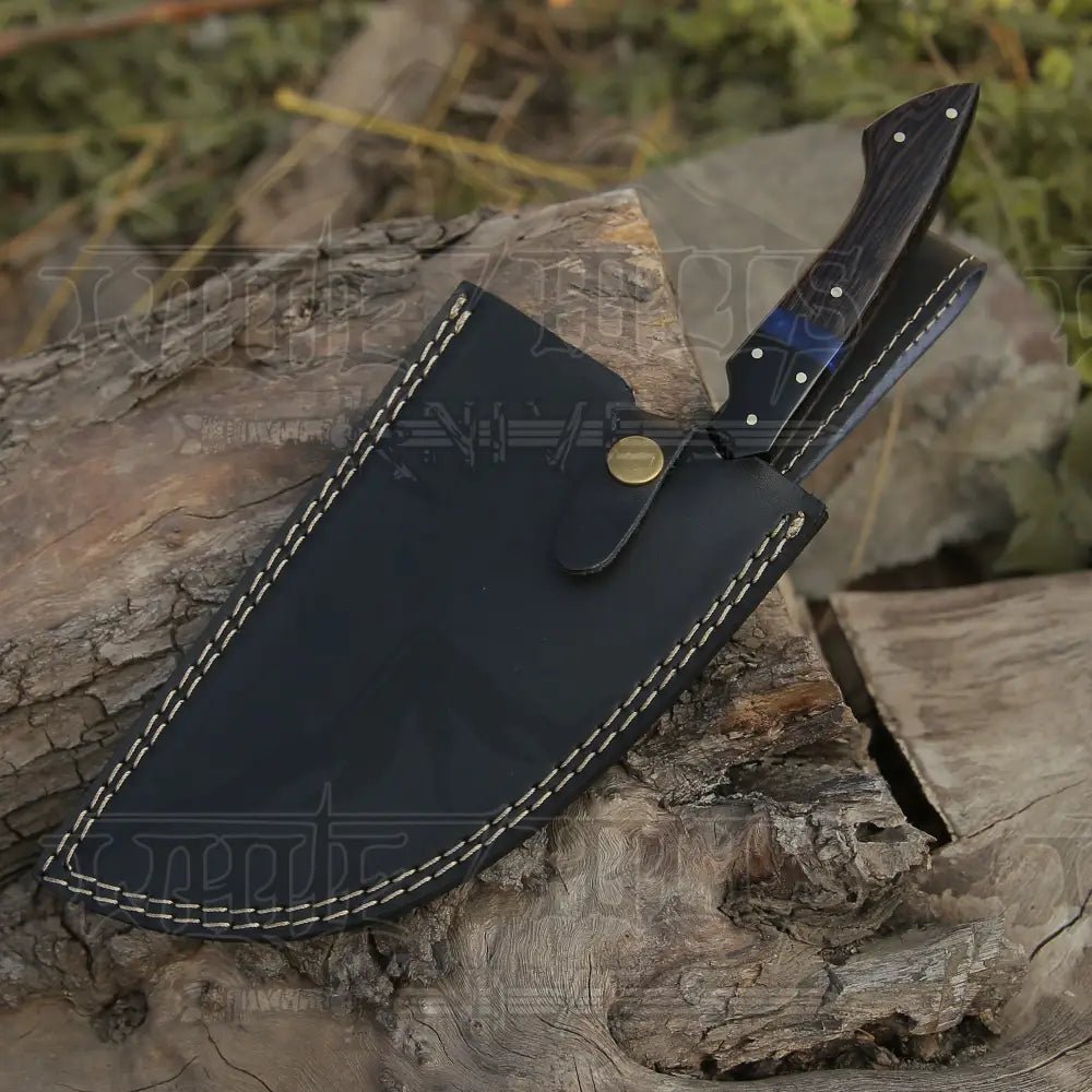 White Hills Knives The Orchid Serbian Chef - Angler's Pro Tackle & Outdoors