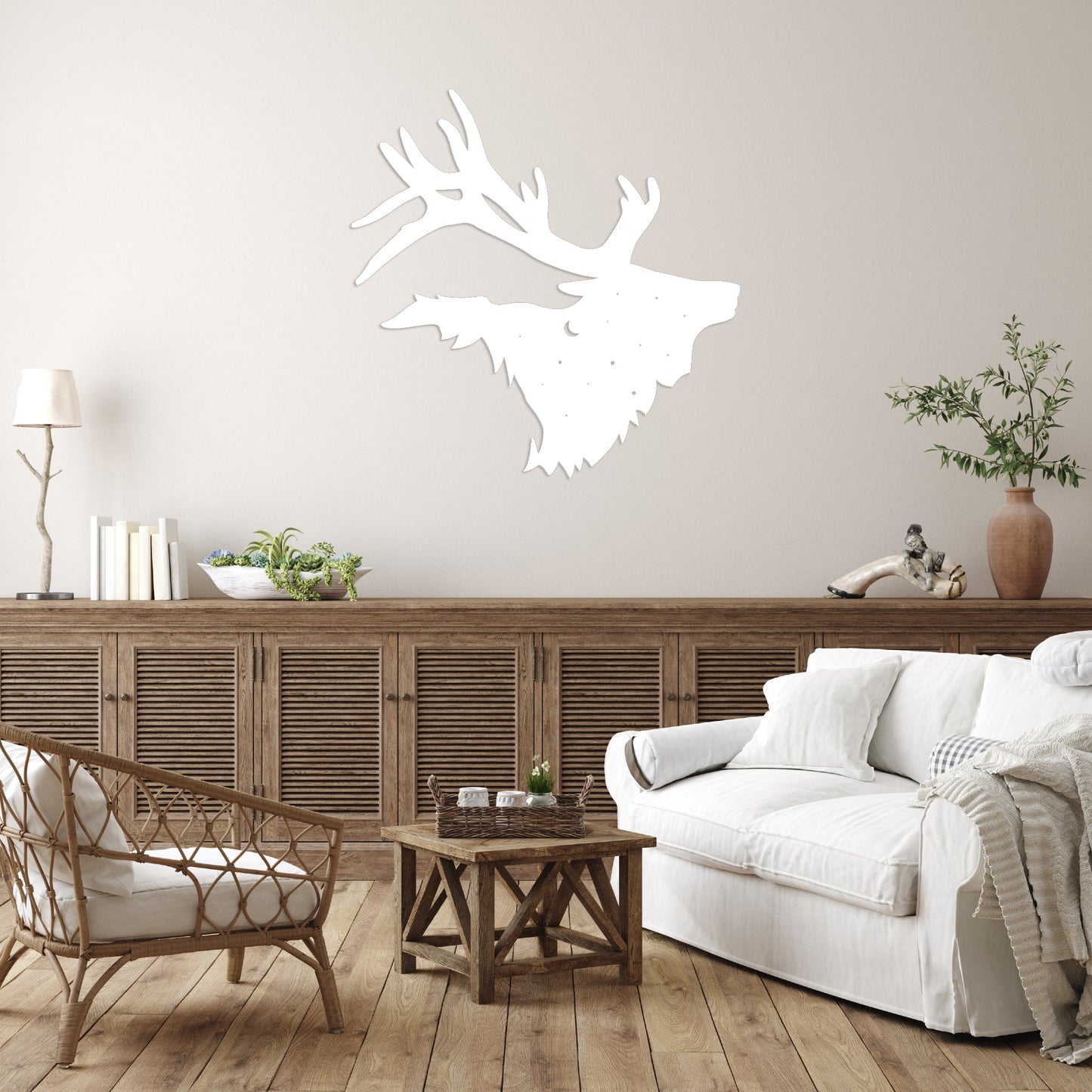 MetalPlex - Bull Elk - Metal Wall Art