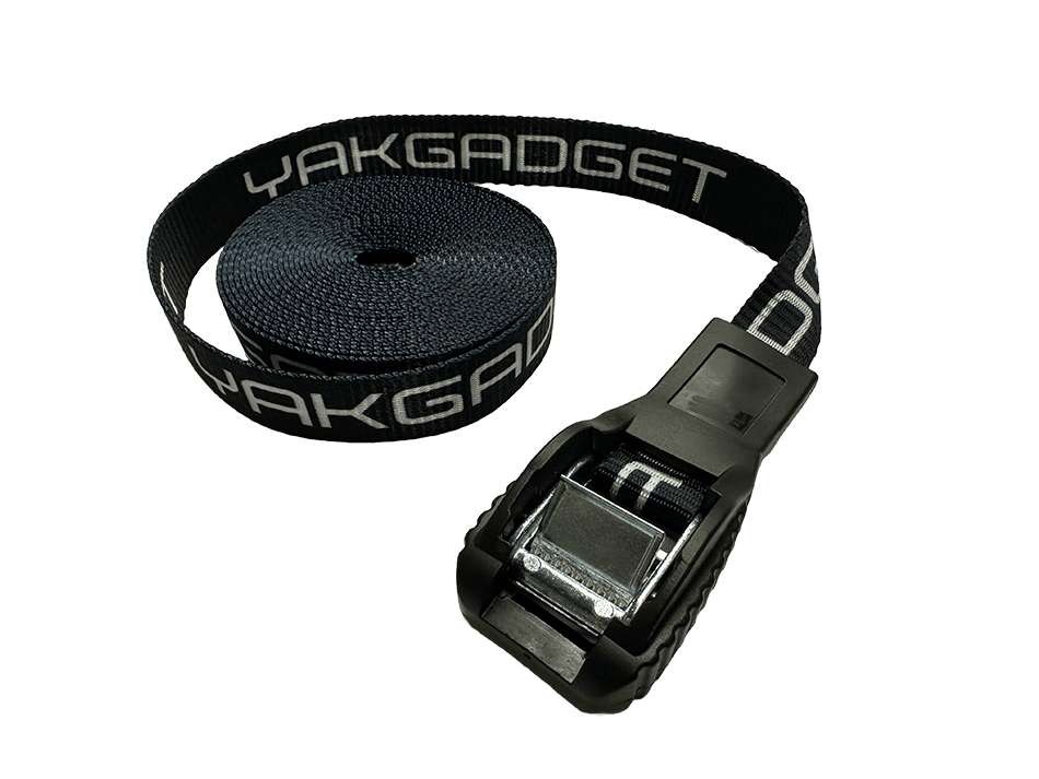 YakGadget LockDown Cam Tie Down Strap 15' (Single) - Angler's Pro Tackle & Outdoors