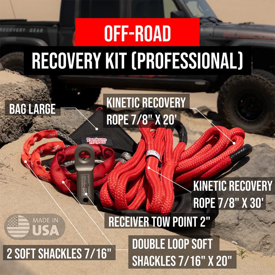 Yankum Ropes Off - Road Recovery Kit - Angler's Pro Tackle & Outdoors