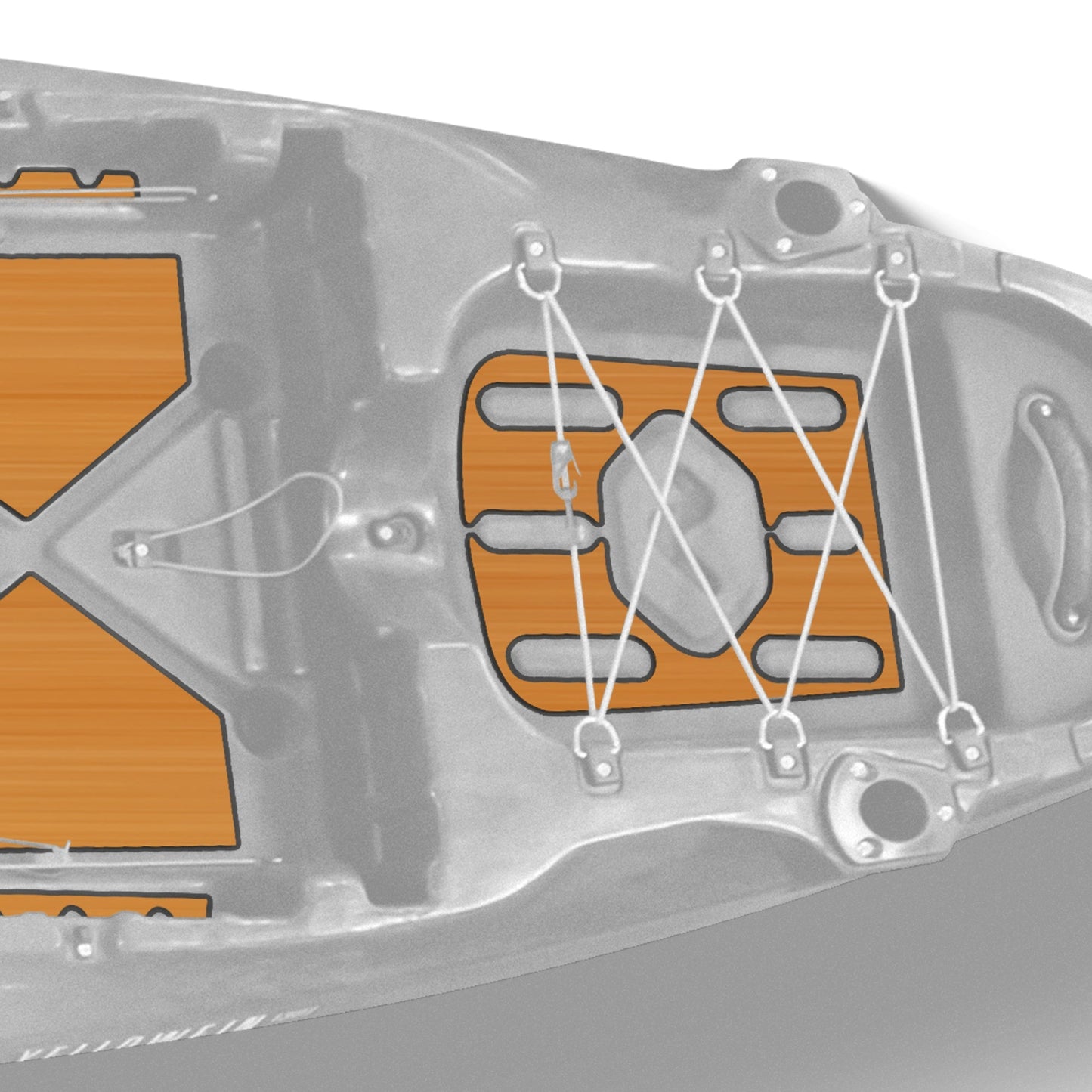 Vibe Yellowfin 130T Premium Deck Padding