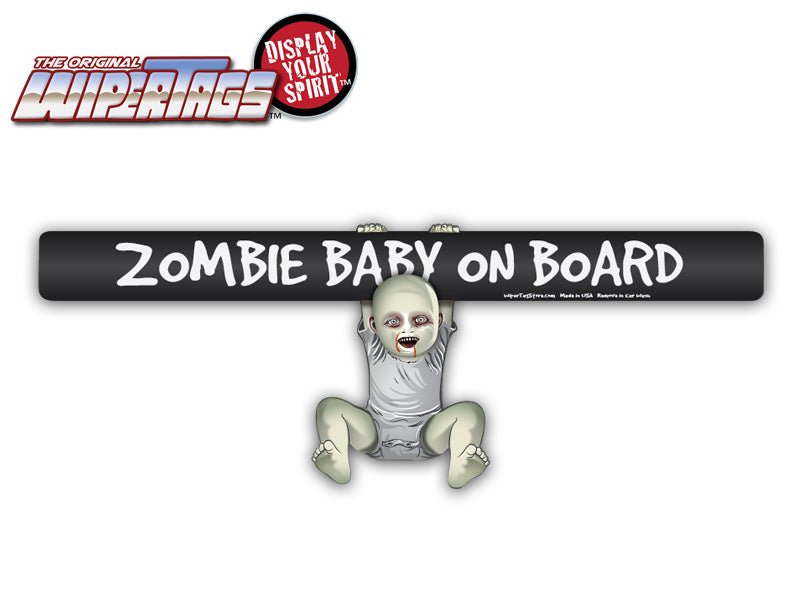 Zombie Baby on Board WiperTag - Angler's Pro Tackle & Outdoors