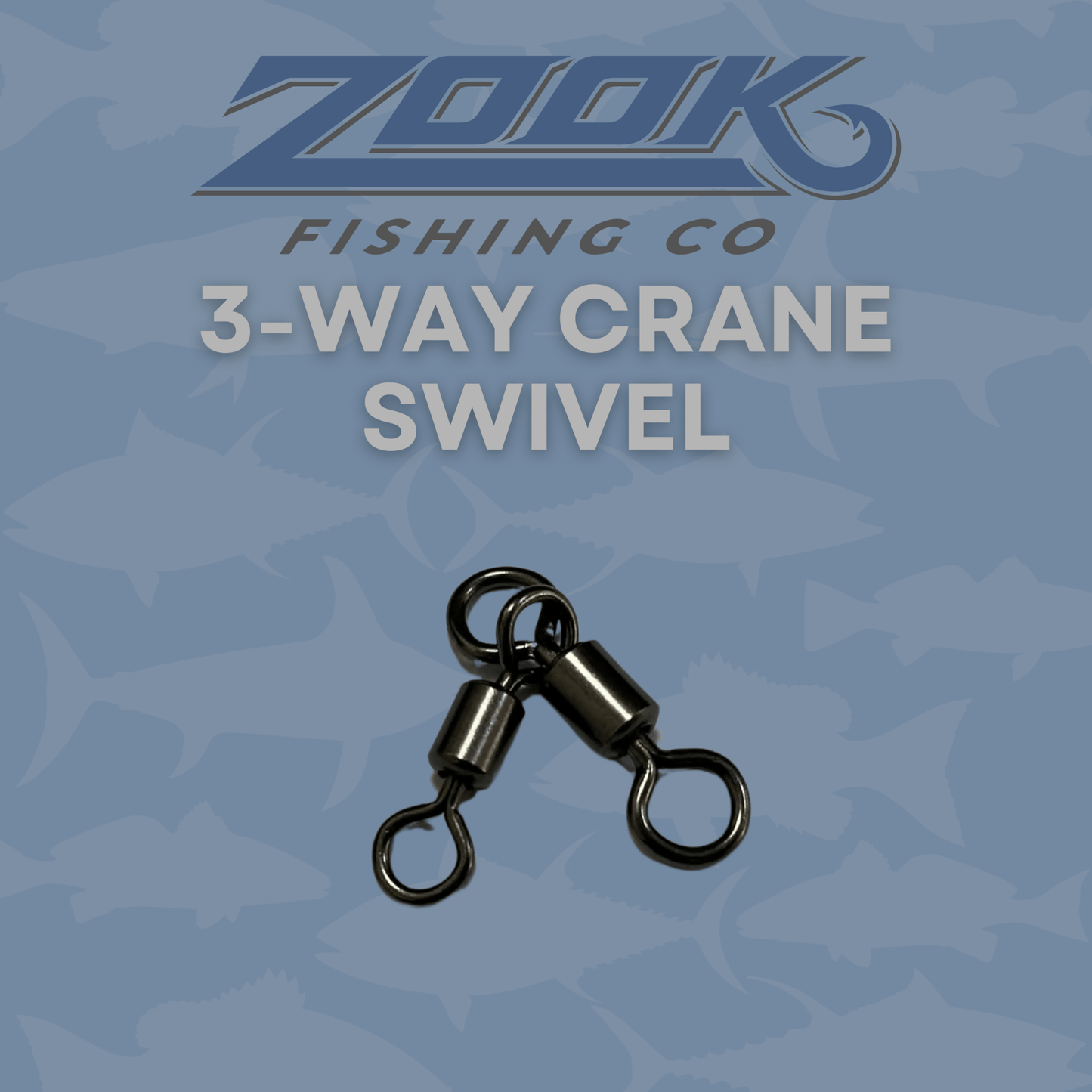 Zook Fishing Co 3 - Way Crane Swivel - Angler's Pro Tackle & Outdoors