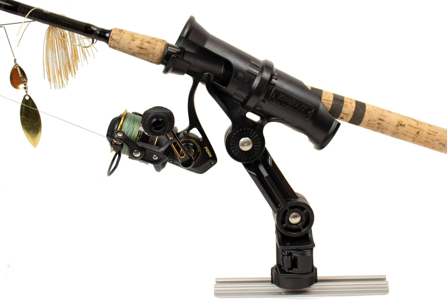 Zooka II™ Rod Holder with Track Mounted LockNLoad™ Mounting System (RHM - 1004) - Angler's Pro Tackle & Outdoors