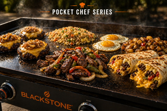 Pocket Chef - 5 Most Viral Blackstone - Flat Top Grill Recipies