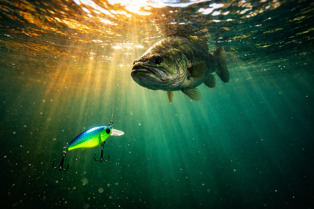 Bass see color underwater different than you and I